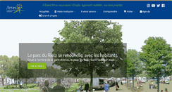 Desktop Screenshot of cu-arras.fr